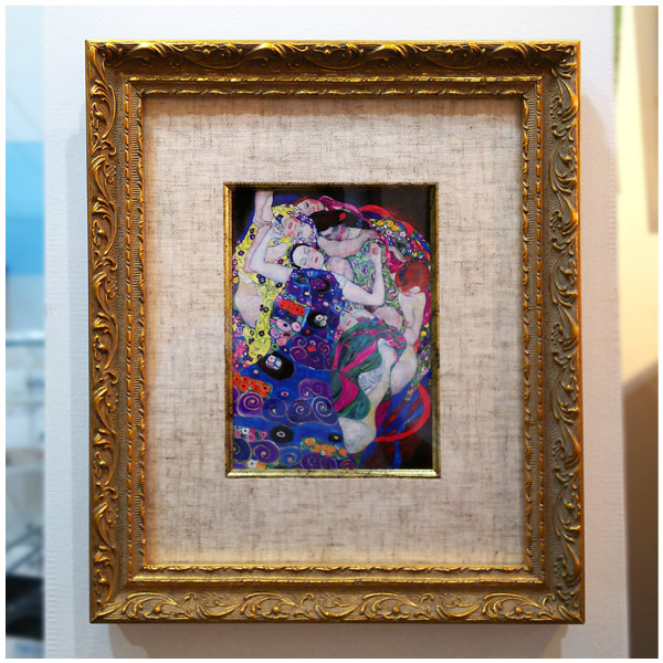 セット割引中 Klimt アートポスター 額装フレーム クリムト◾️母と子 印刷物