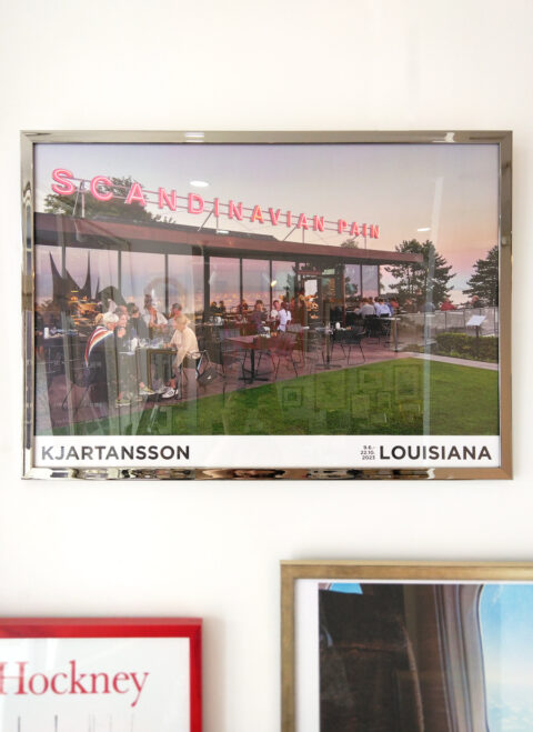 KJARTANSSON　現代アート　ポスター額装1