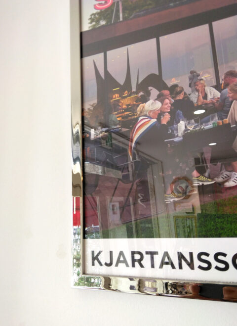 KJARTANSSON　現代アート　ポスター額装3