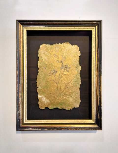 佐野聡　紙の作品　浮かし額装1