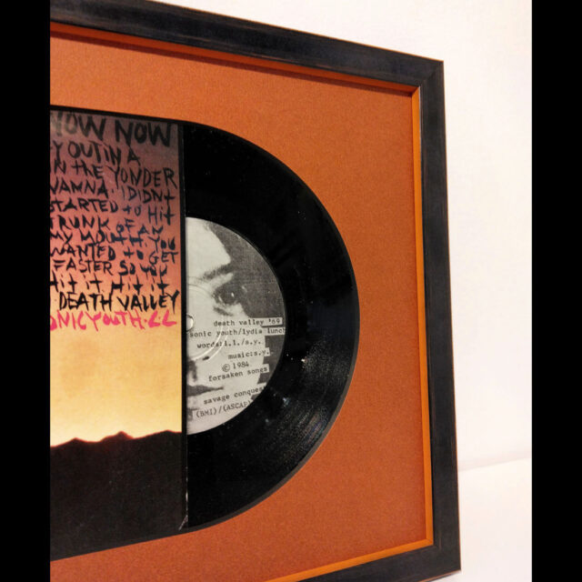 SONIC YOUTH レコード額装3